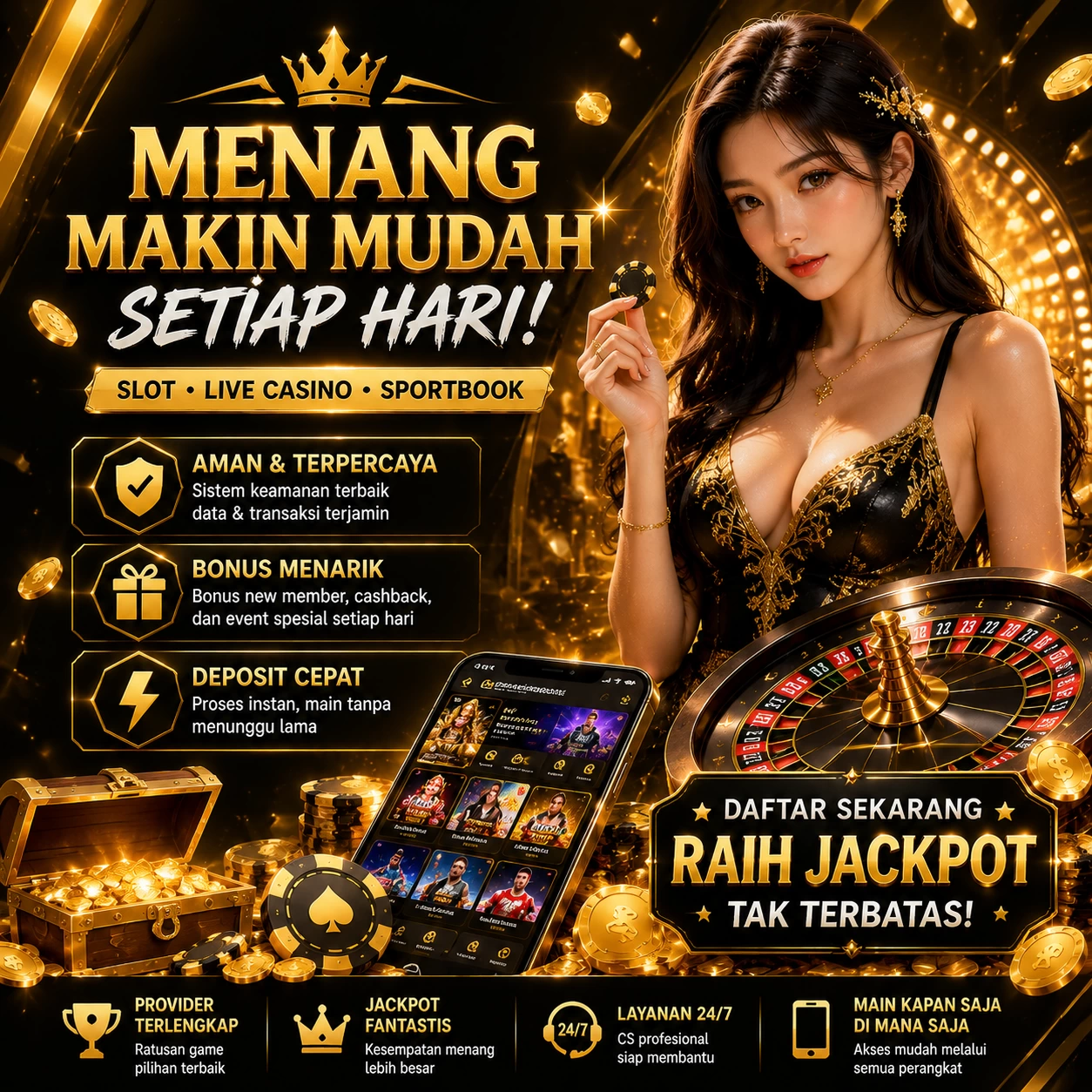 Login rpwin1 Sekarang Bonus Melimpah